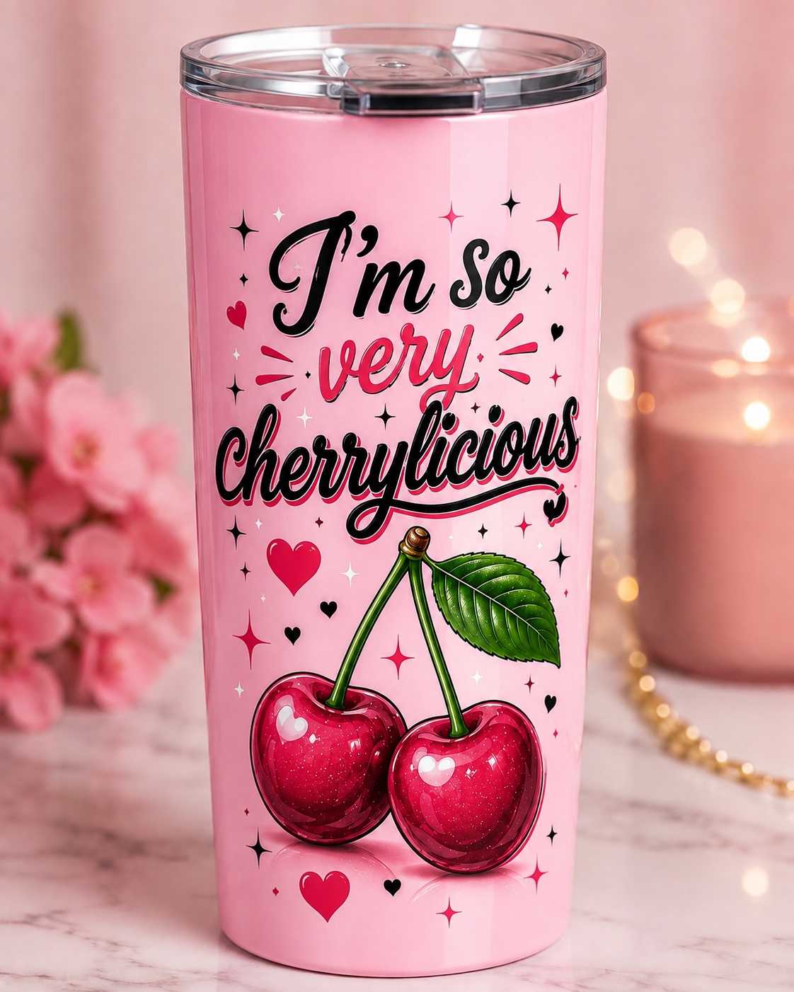 Cherry scoop co Tumbler