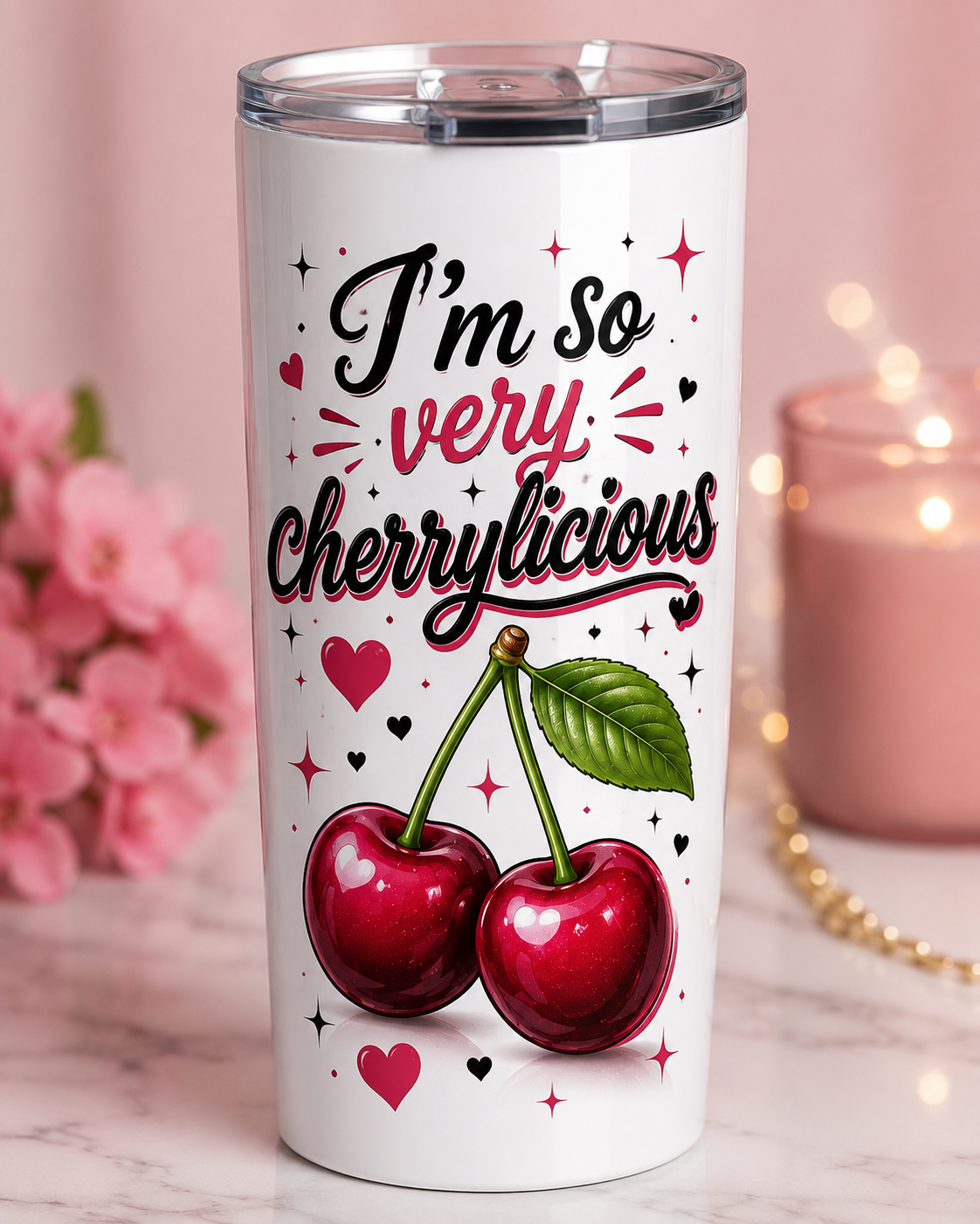 Cherry scoop co Tumbler