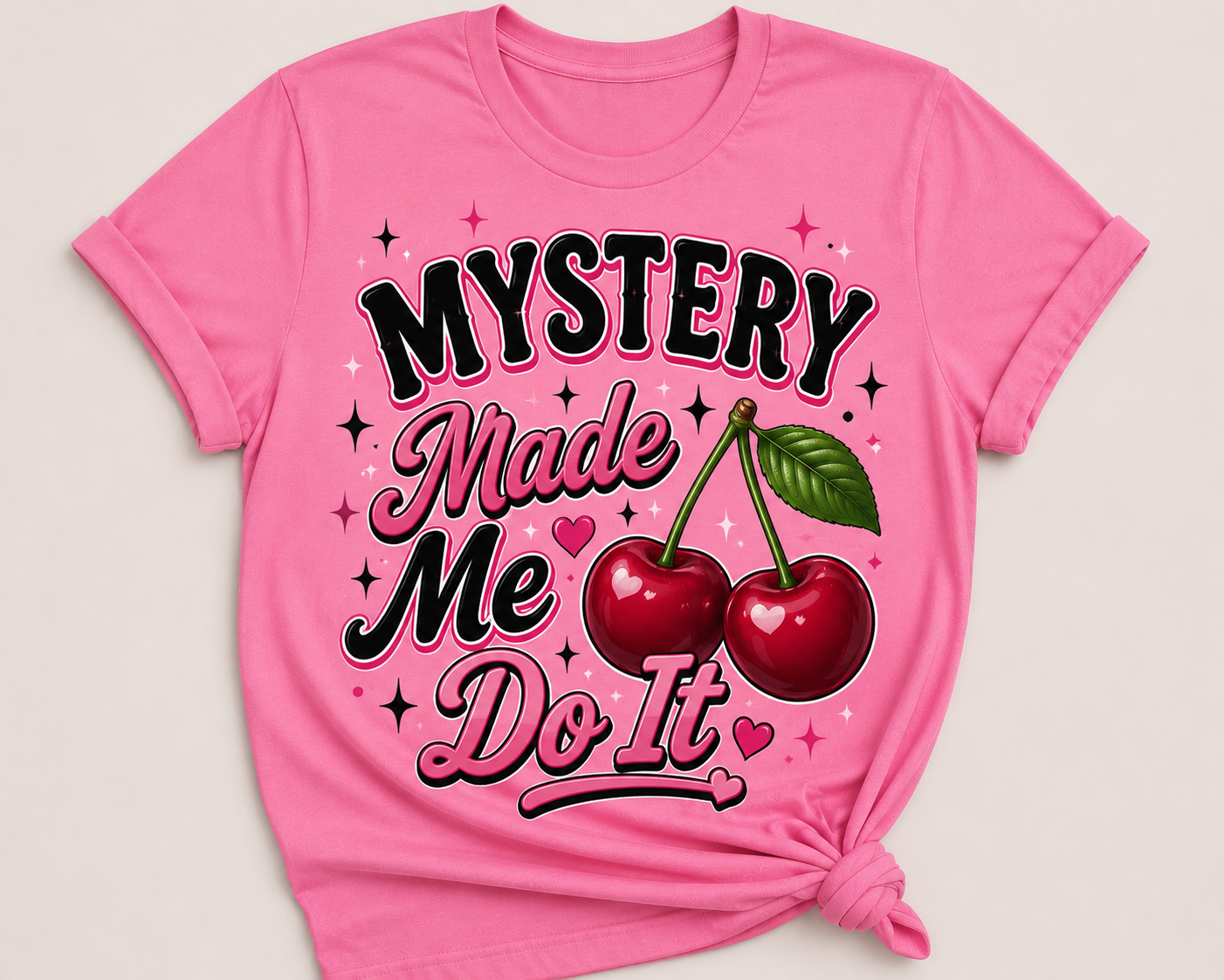 Cherry scoop t-shirt