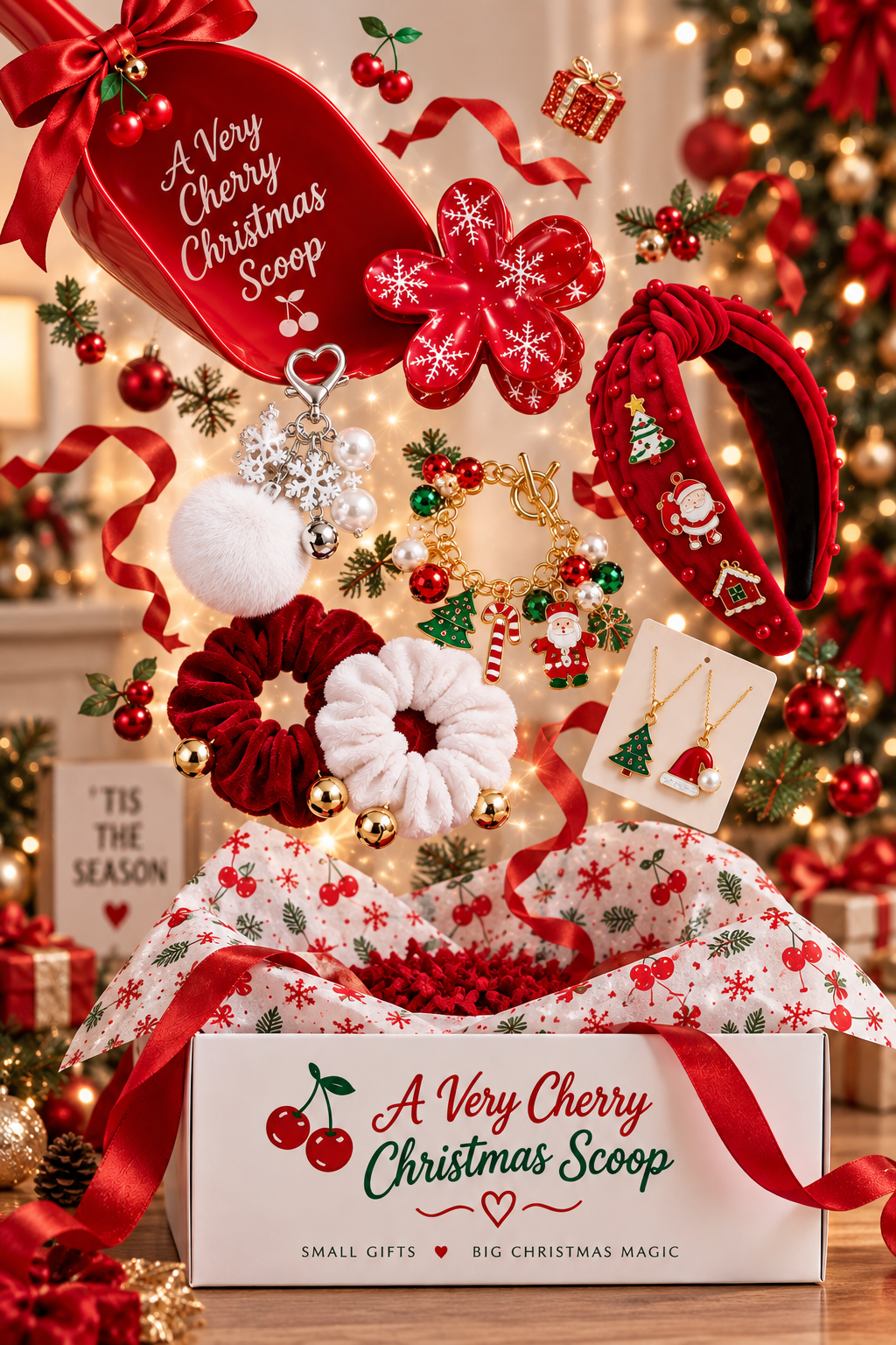 Mini very Cherry Christmas scoop (pre-order)