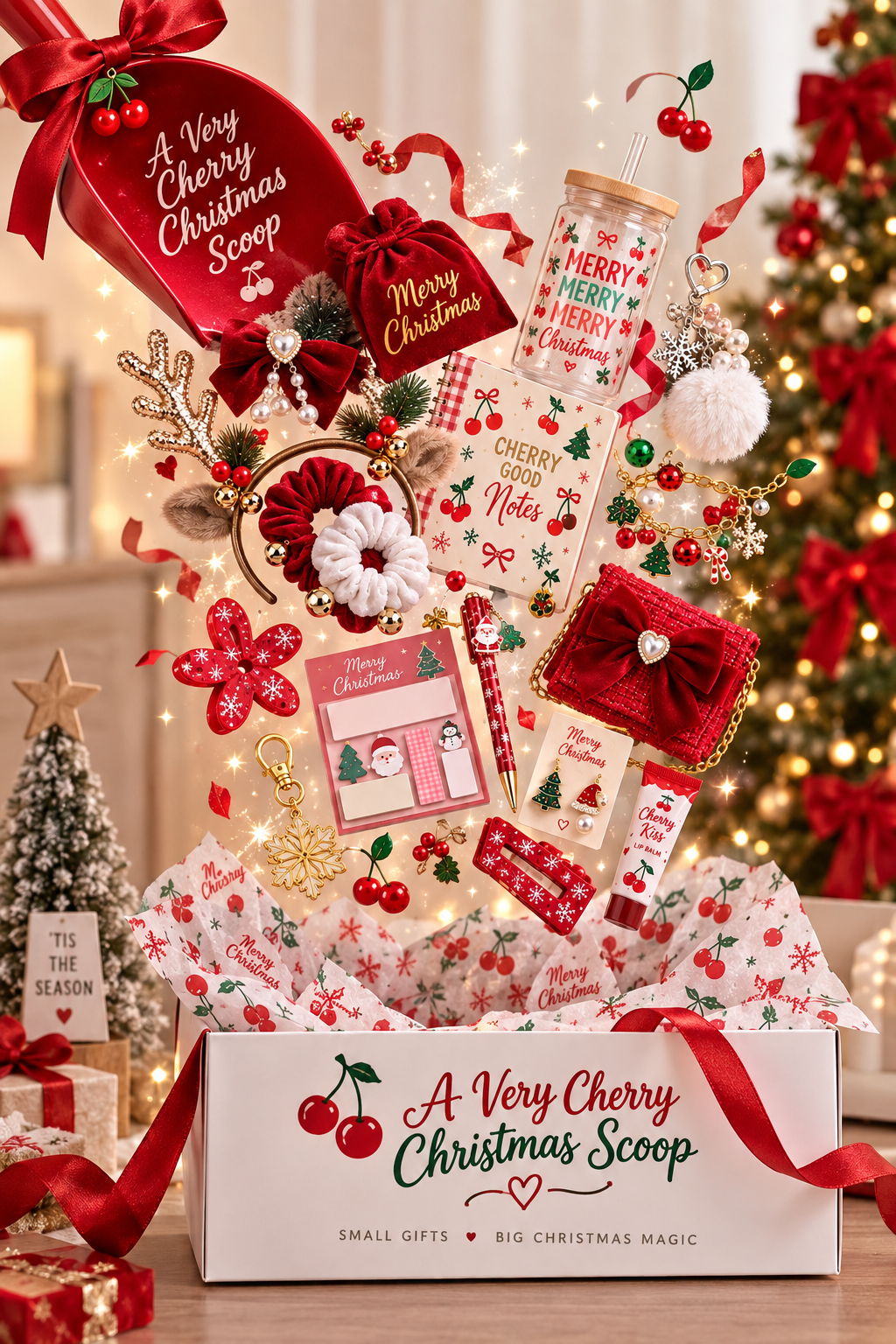 Very Cherry Christmas scoop (pre-order )