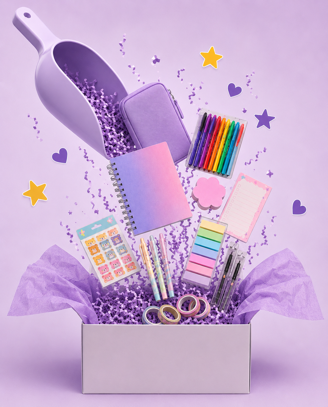 Sweet stationary scoop