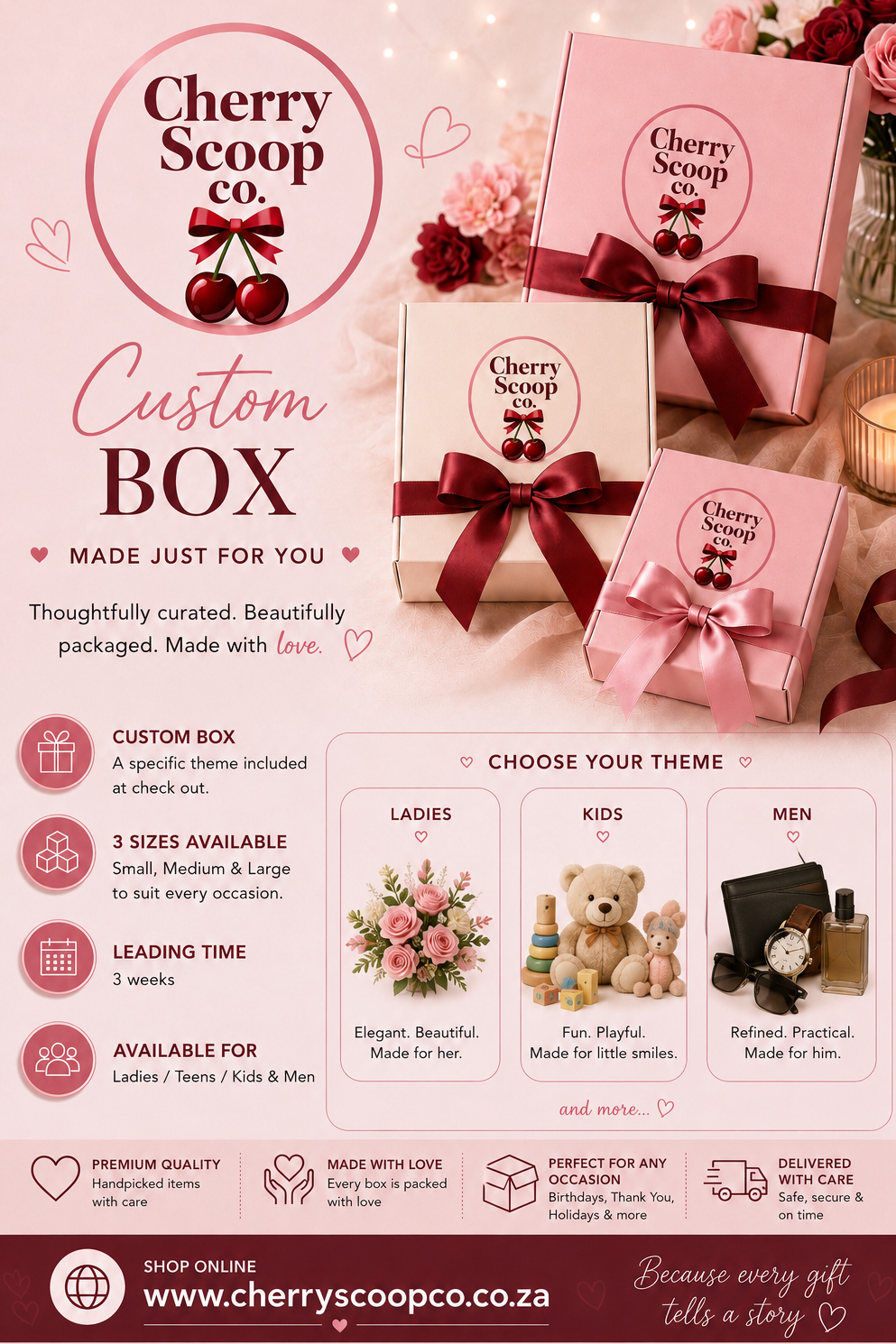 Custom/themed mystery giftboxes