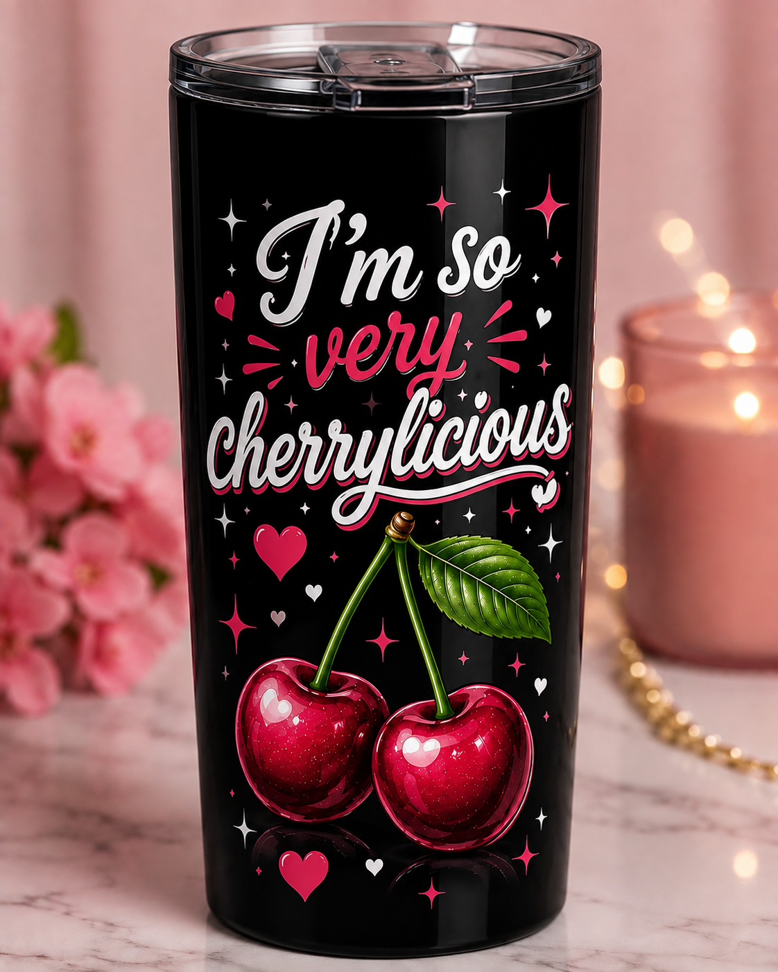 Cherry scoop co Tumbler